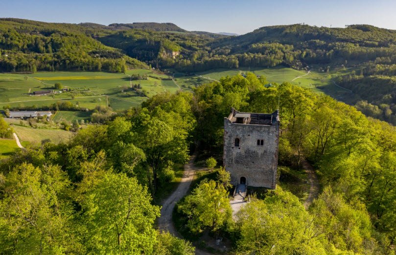 Wartenberg - Hintere Ruine, Muttenz, Switzerland, Switzerland